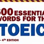 Cách Học 600 Từ Vựng Toeic